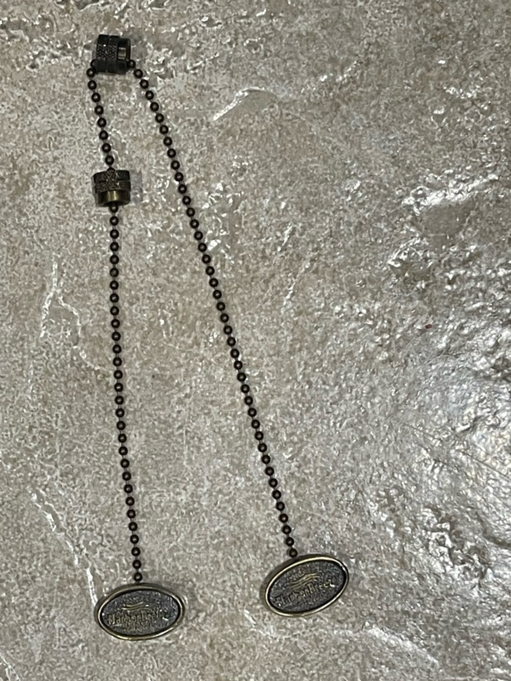 Vin Harbor Breeze Bronze-Tone Pull Chain with Oval Decorative Tags - Home Other